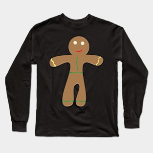 Gingerbread man cookie Long Sleeve T-Shirt